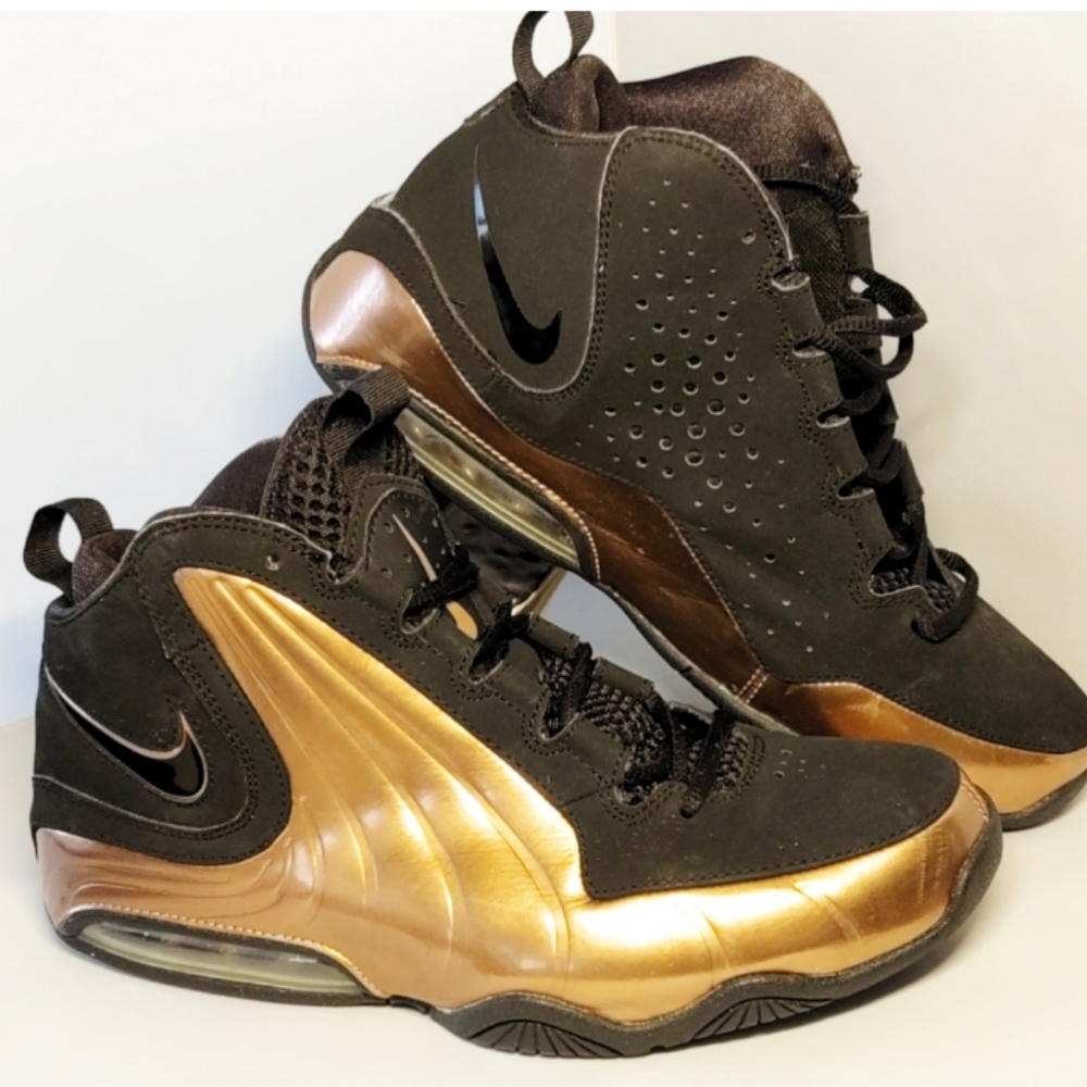 Nike Air Max Copper Black Men's Basketball Shoes